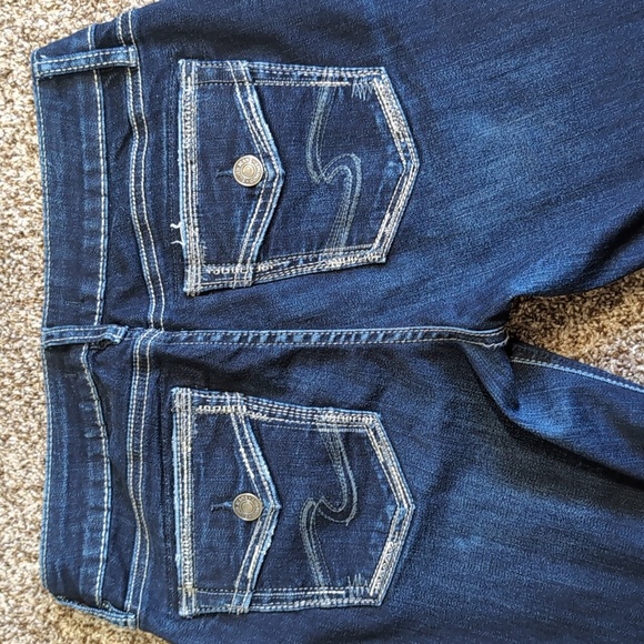 Silver Jeans Elyse Skinny Mid Rise Women's  Size 27 - Picture 8 of 10